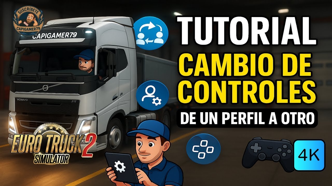 TUTORIAL CAMBIO DE CONTROLES DE UN PERFIL A OTRO