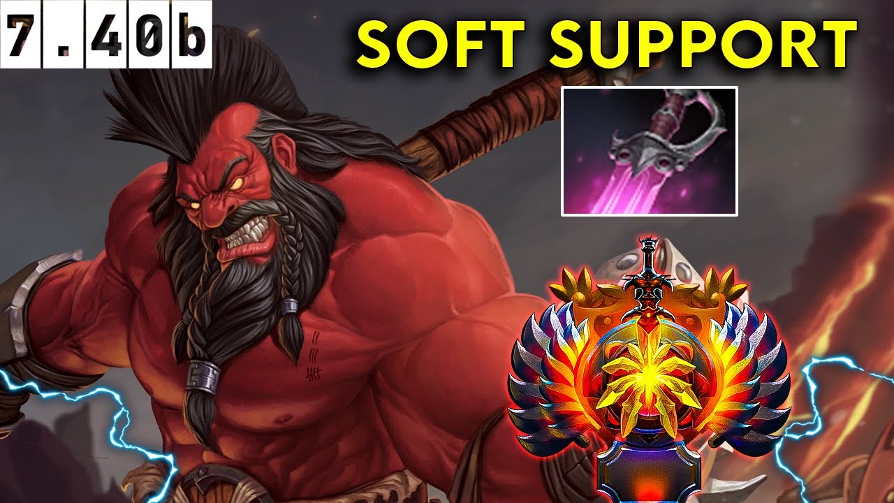 Axe Immortal Soft Support Insane support - Dota 2 Patch 7.40b Pro Pub Gameplay