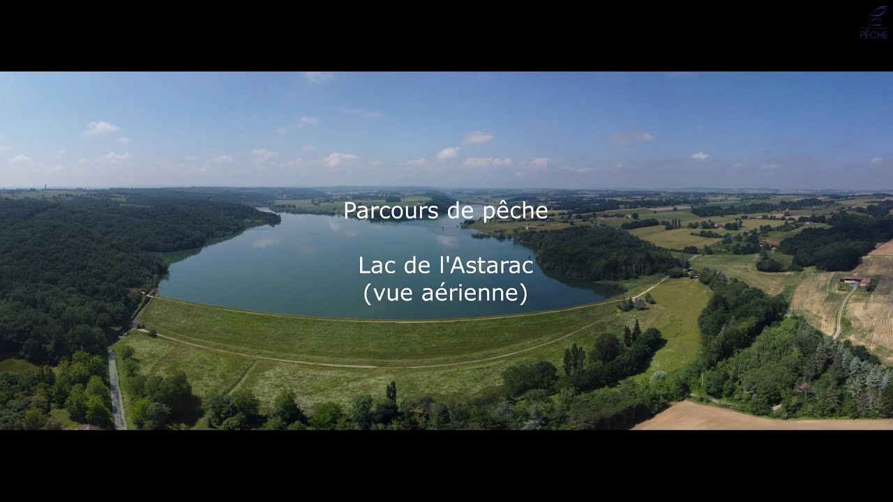 Parcours de pêche gersois : le lac de l'Astarac