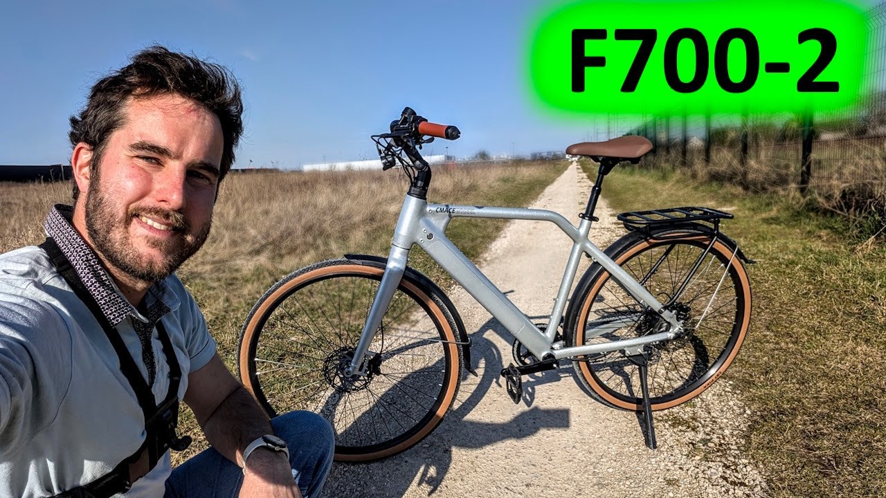 Cmacewheel F700 - capteur de couple et frein hydraulique pour ce Gravel électrique !