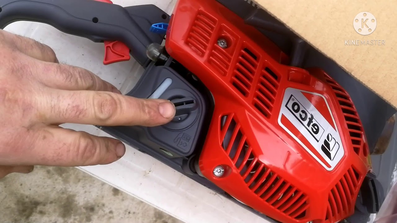 Recensione motosega efco 4110/ oleo mac gs 411