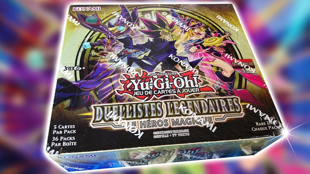 Yu-Gi-Oh! Ouverture BOÎTE de BOOSTERS Duellistes Légendaires: Le Héros Magique !! ✨
