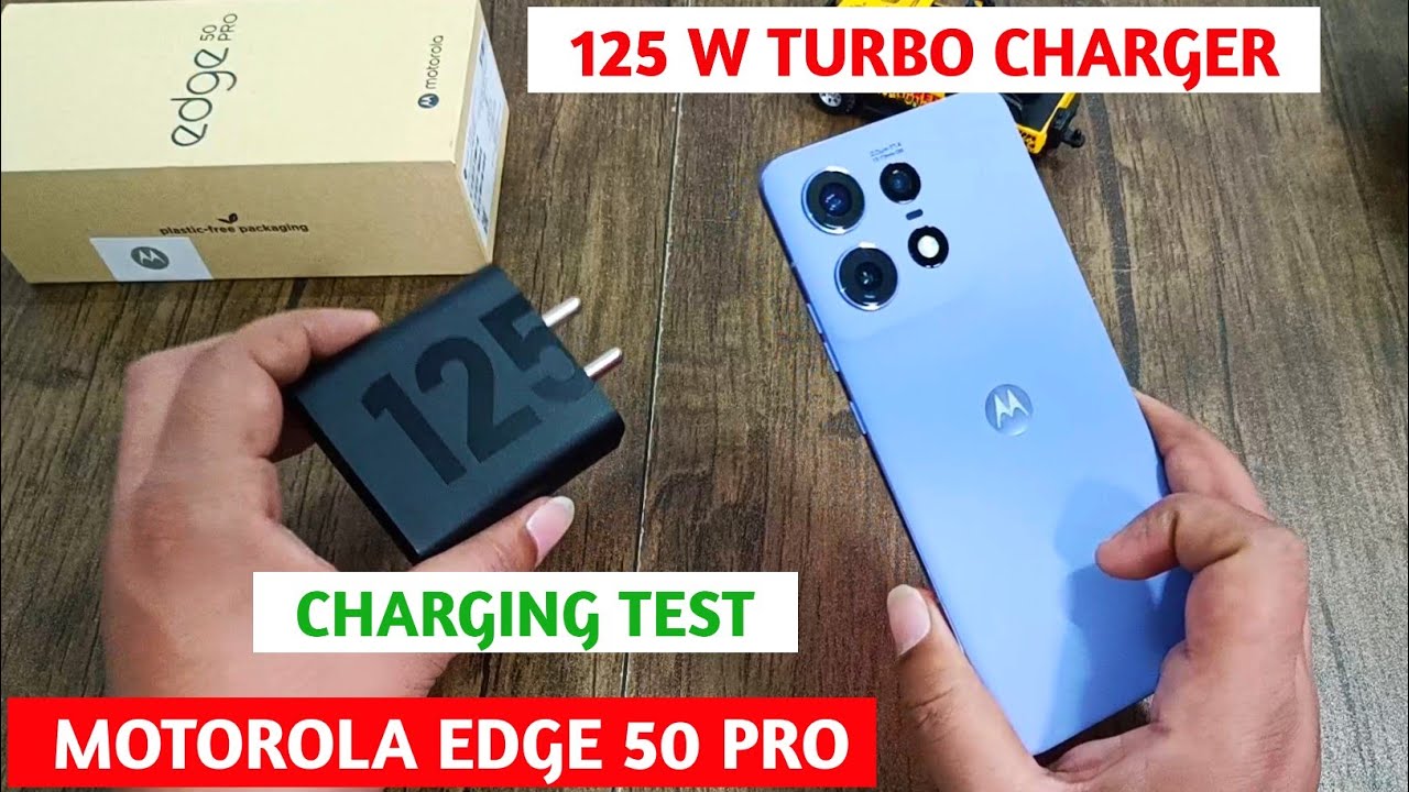 Motorola Edge 50 Pro Charging Test | Moto Edge 50 Pro Charging Test | Motorola Edge 5 Pro