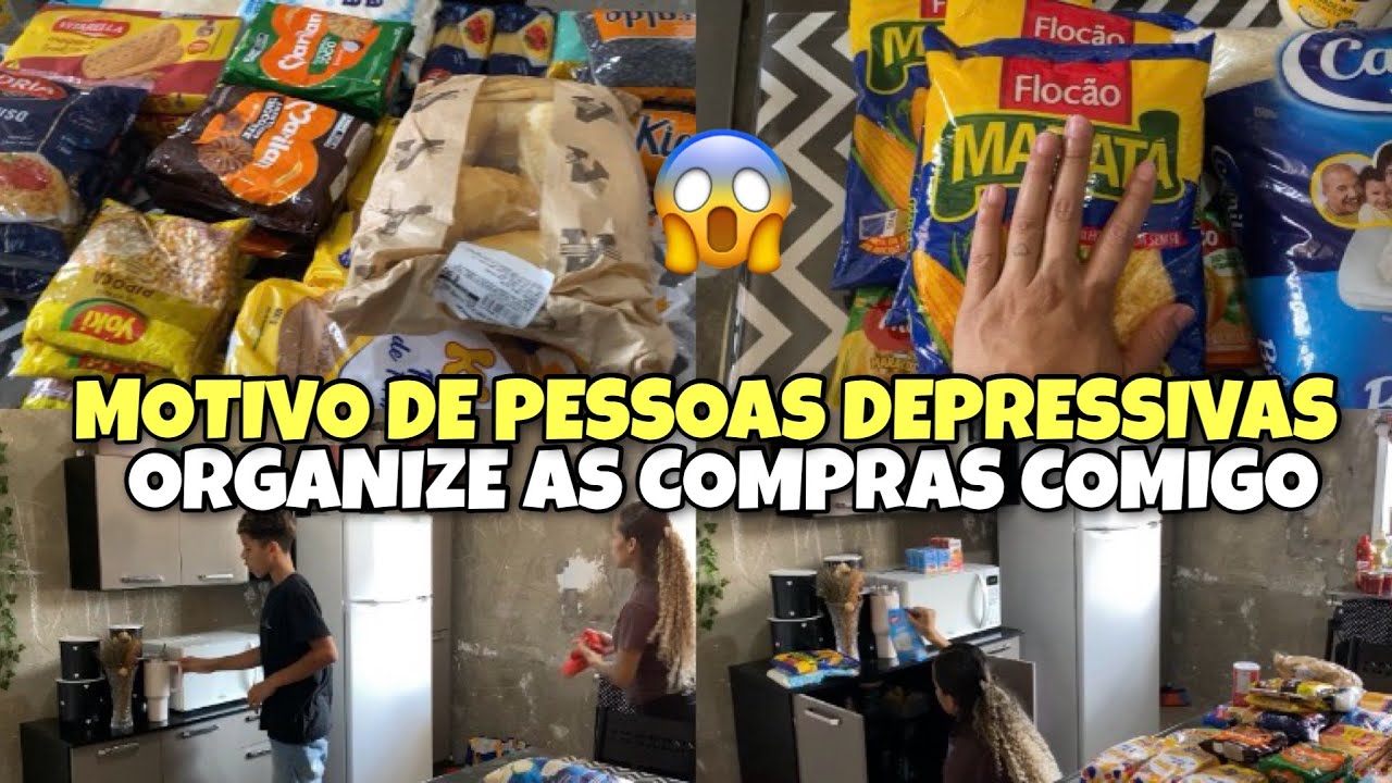 Organize as compras comigo /gratidão sempre 🙌🏻🛒
