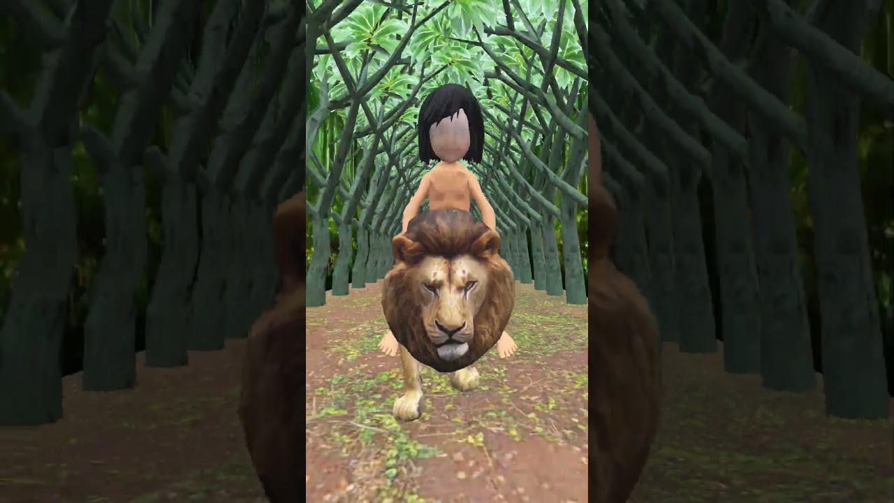 mogali and serkhan #funny #ytshort #thejunglebook #mogali