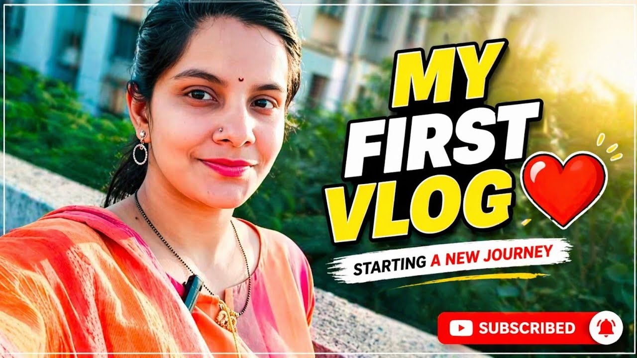 My first vlog 💕 | My Introduction Marathi mulgi #viralvlog #vlog #marathimulgi