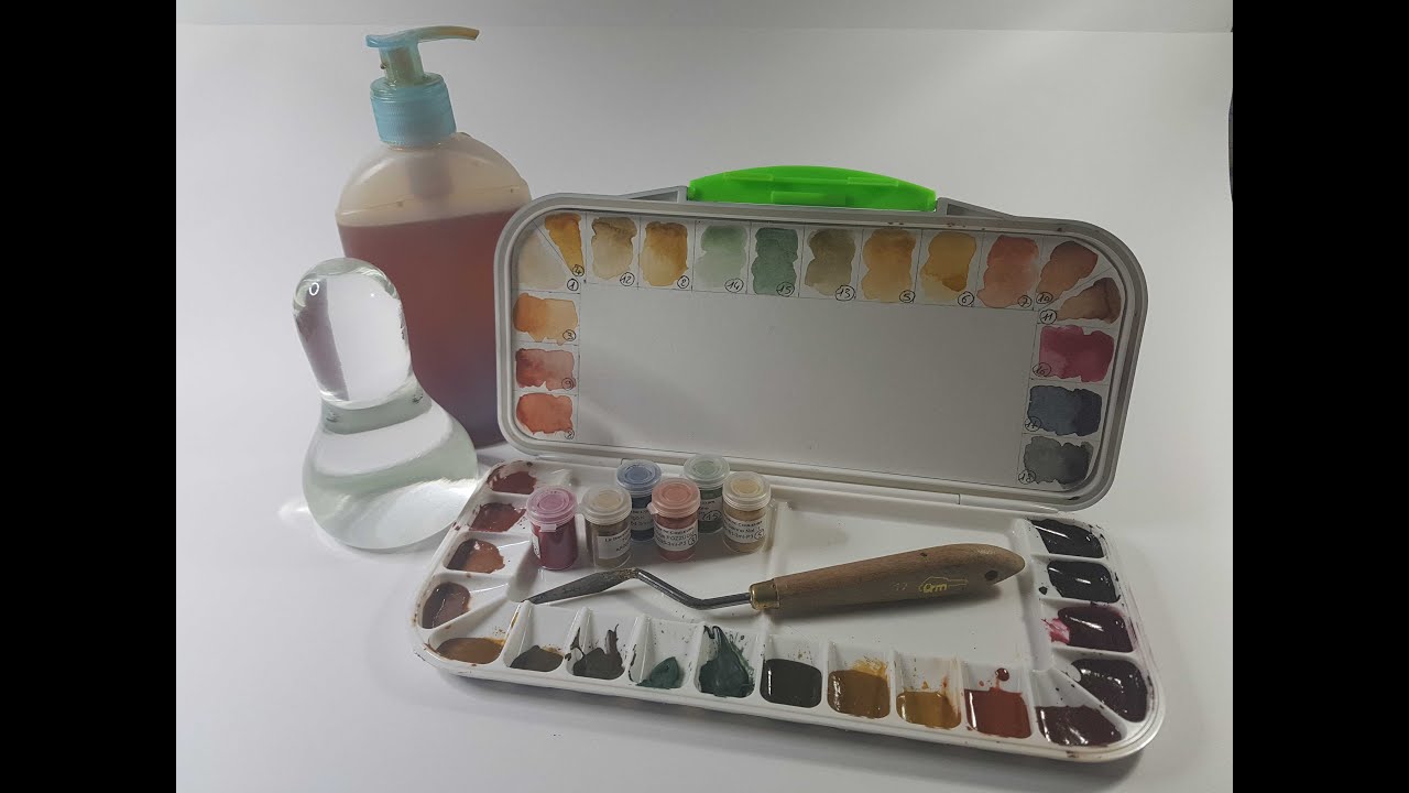faire son aquarelle maison