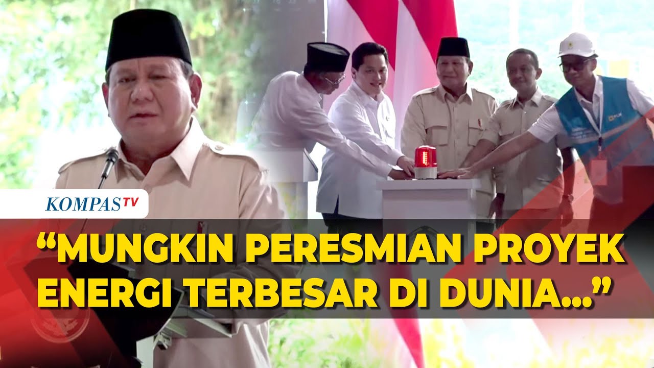 [ПОЛНОЕ] Президент Прабово открывает проект по электроснабжению 18 провинций: возможно, крупнейши...