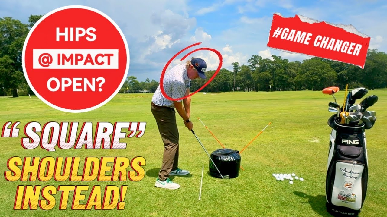 HIPS OPEN at Impact? // Get Your SHOULDERS SQUARE Instead! 