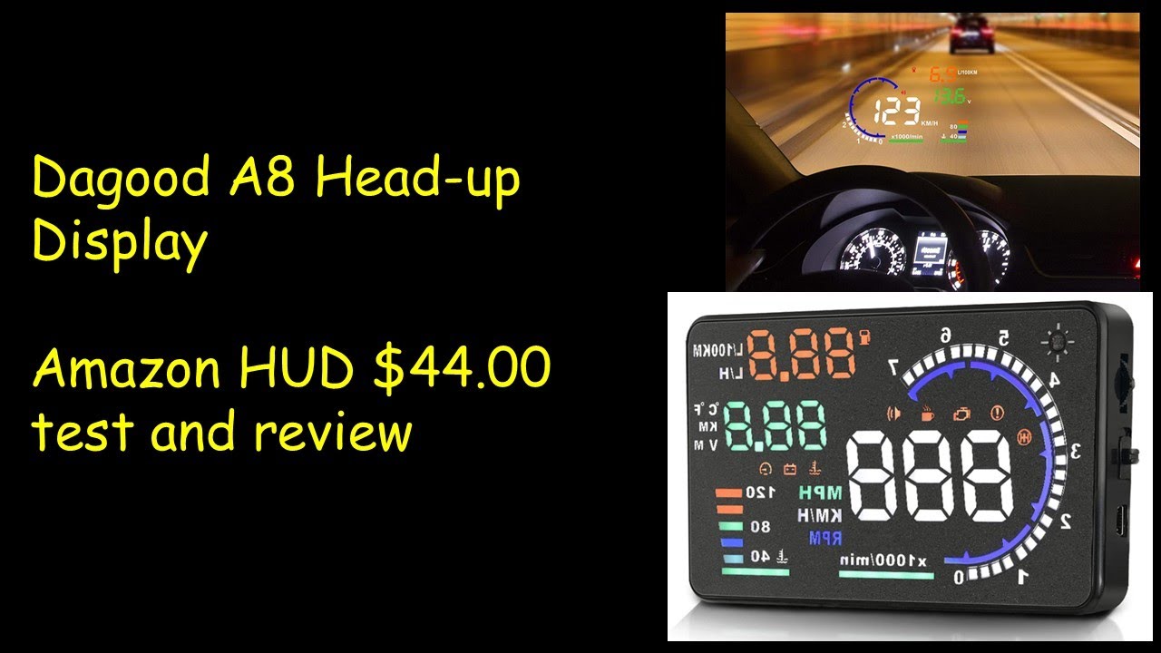 Dagood A8 Head-up Display - Test and review