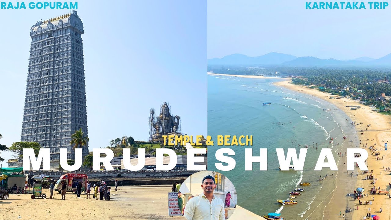 Murudeshwar Temple | Shiva Statue & Beach Karnataka #murudeshwar #murudeshwarshivastatue 
