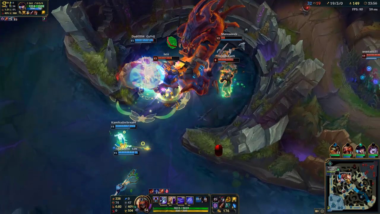 Zed vs Lux S8