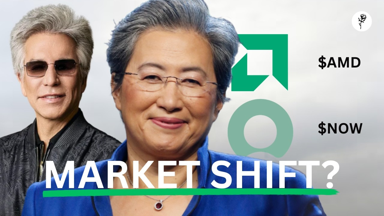 ServiceNow ($NOW) начинает работу. Advanced Micro Devices ($AMD) переоценена.