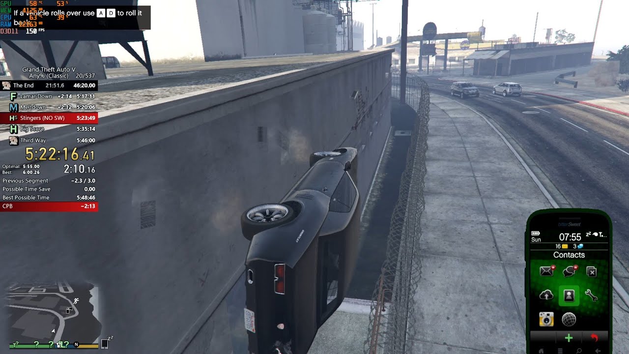 GTA V Speedrun | Any% Classic - 5:49:08 (Former World Record)