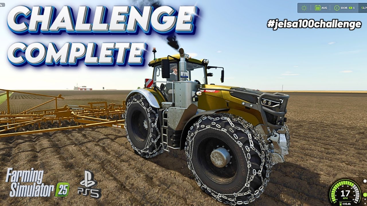 Challenge Complete - Jelsa100Challenge - Farming Simulator 25 - PS5 - #3
