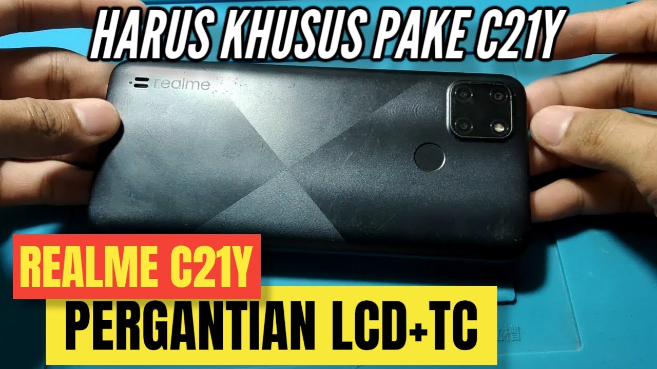 GANTI LCD+TOUCHSCREEN REALME C21Y || HATI-HATI TYPENYA  SALAH❗