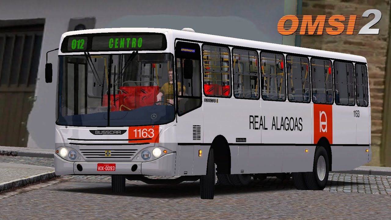 OMSI 2 - Busscar Urbanuss 98 MB OF-1721 Euro II da Real Alagoas | Mapa Vale do Aço 3.1 - Linha 012
