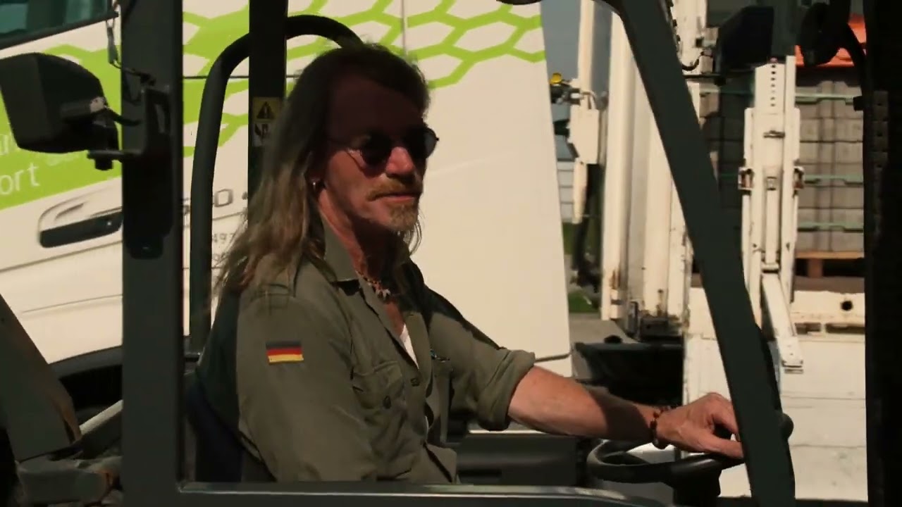 Piet Hackmann erklärt sein Stapler