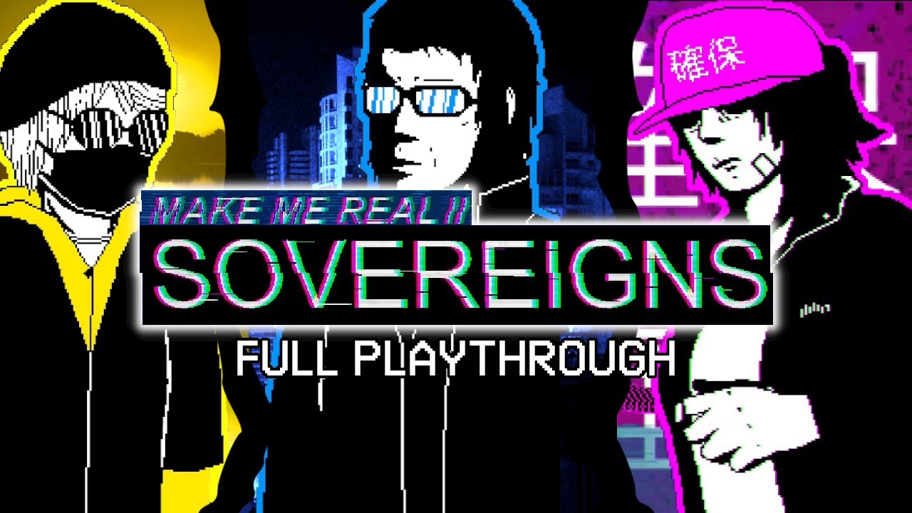 MAKE ME REAL 2 SOVEREIGNS Full Playthrough | Hotline Miami (Modding)