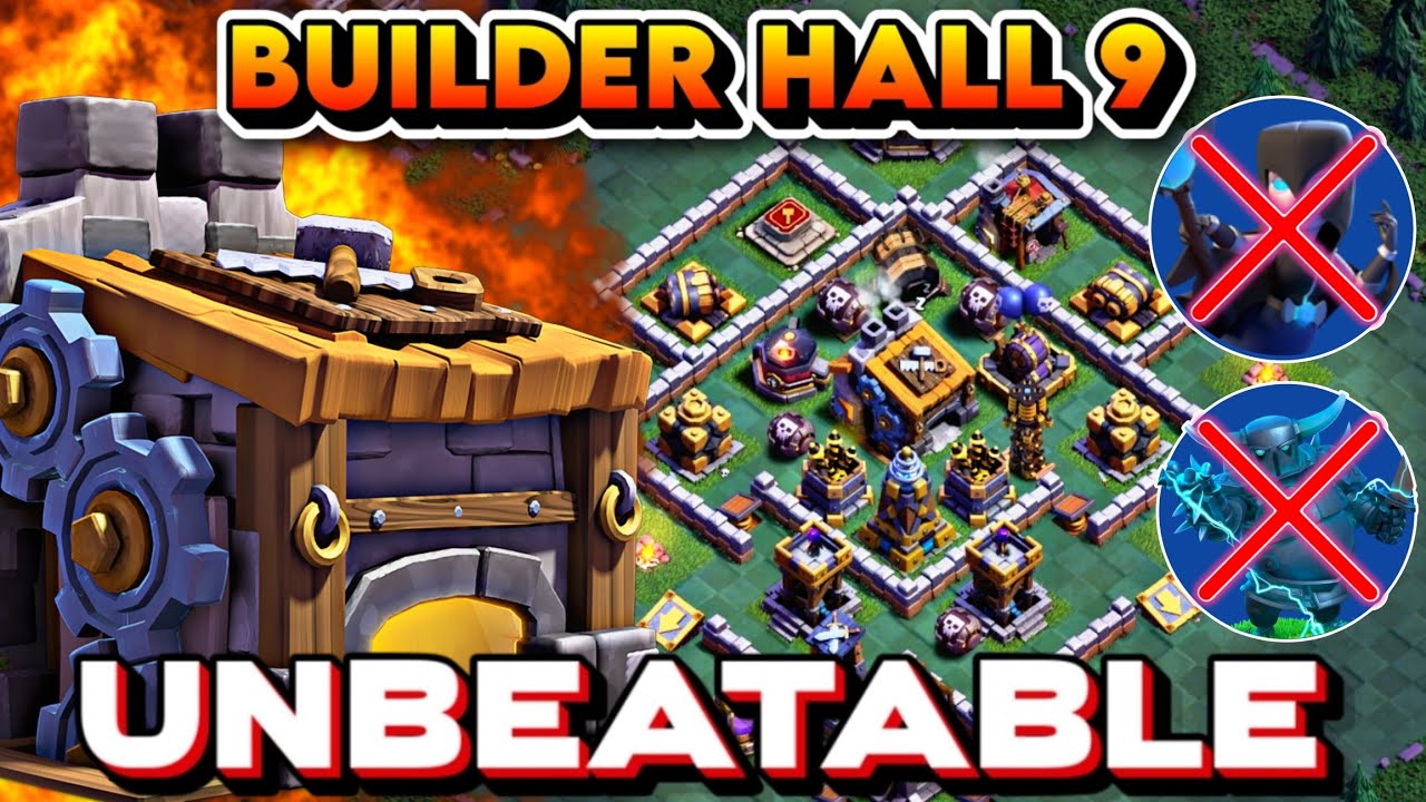 TOP-10 BEST BUILDER HALL 9 BASE WITH LINK + REPLAY || BH9 ANTI-6 STAR BASE || BH9 BASE ANTI WITCH