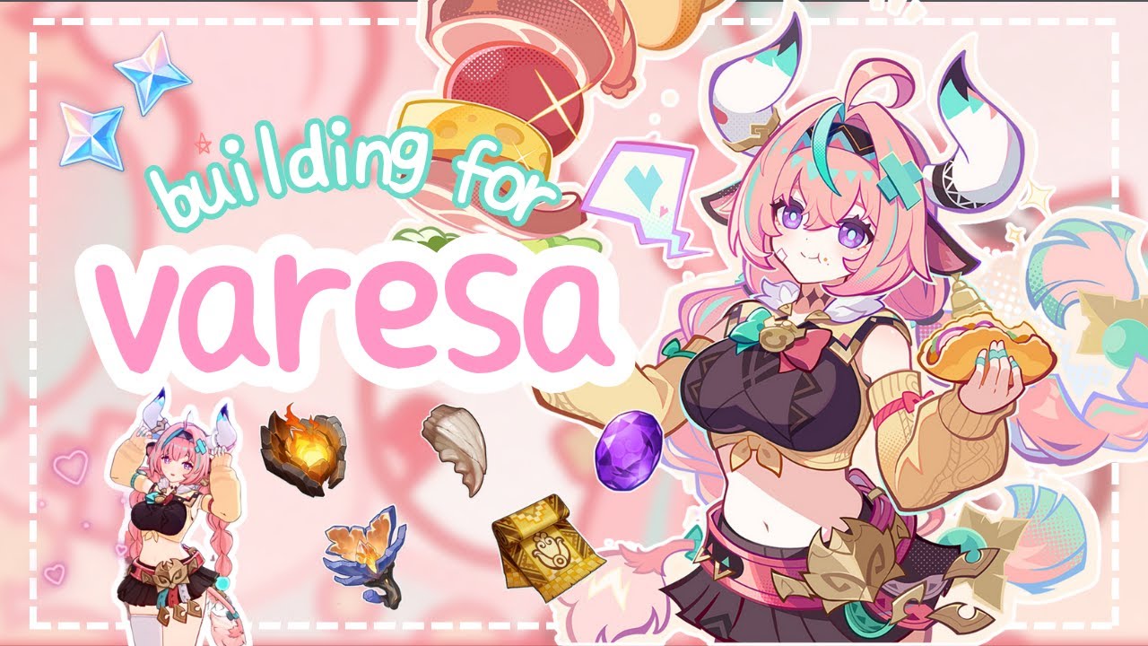 🩷💚building & farming for Varesa💚🩷fixing my account🎀(੭*ˊᵕˋ)੭✨ | cozy genshin gameplay |