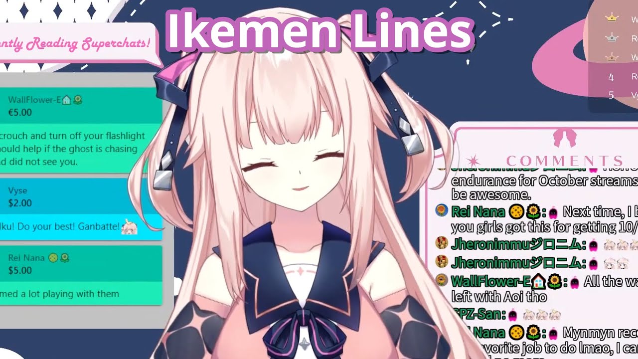 Iku with Ikemen Lines