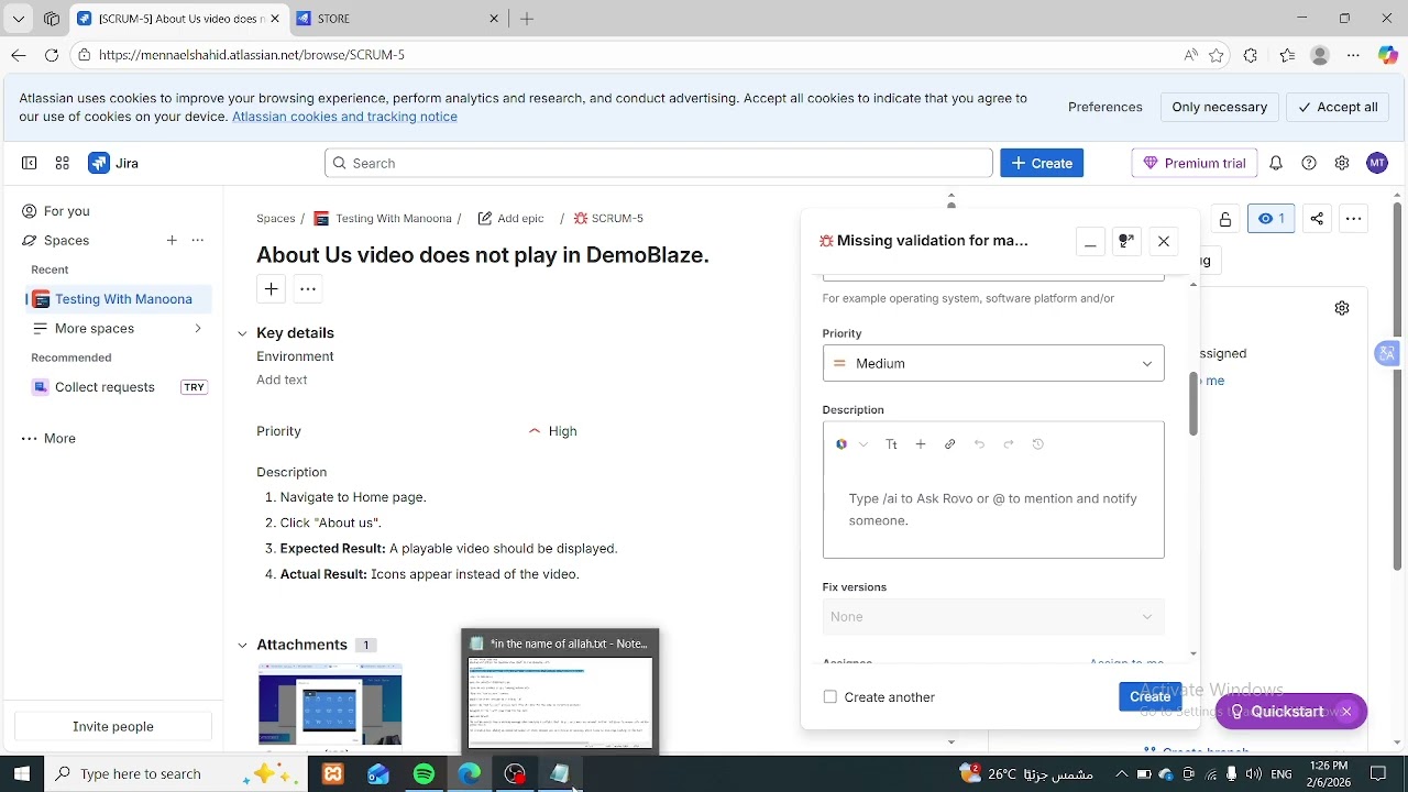 إزاي ترفع أول Bug على JIRA كأنك في شركة؟ 🚀 شرح عملي للمبتدئين.
