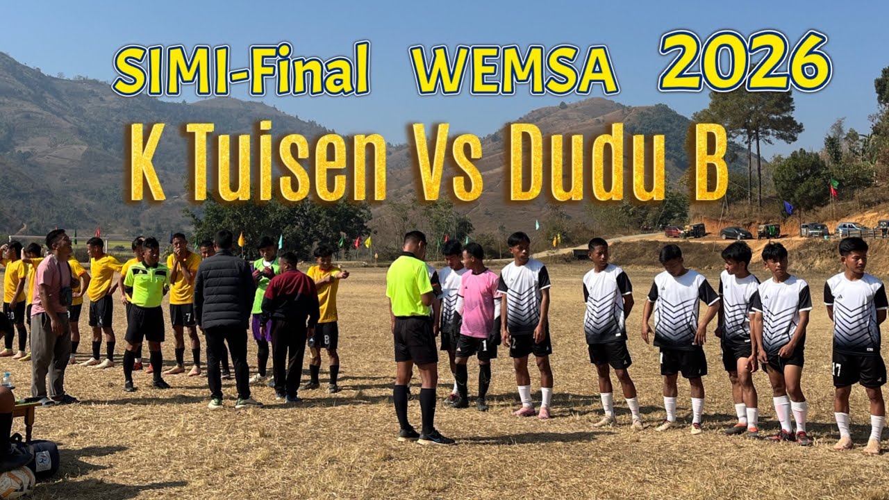 WEMSA Sports meet 2026 man’s football Dudu A Vs K Tuisen 