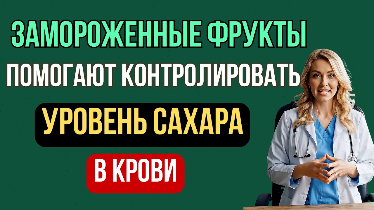Как один фрукт может снижать сахар в крови? Секрет — в заморозке