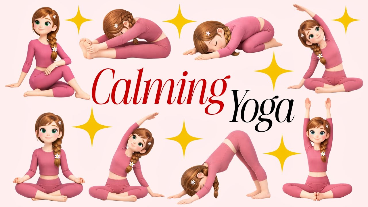 Calming Yoga for Kids | Gentle Yoga to Relax, Slow Down & Breathe | Yoga for Health