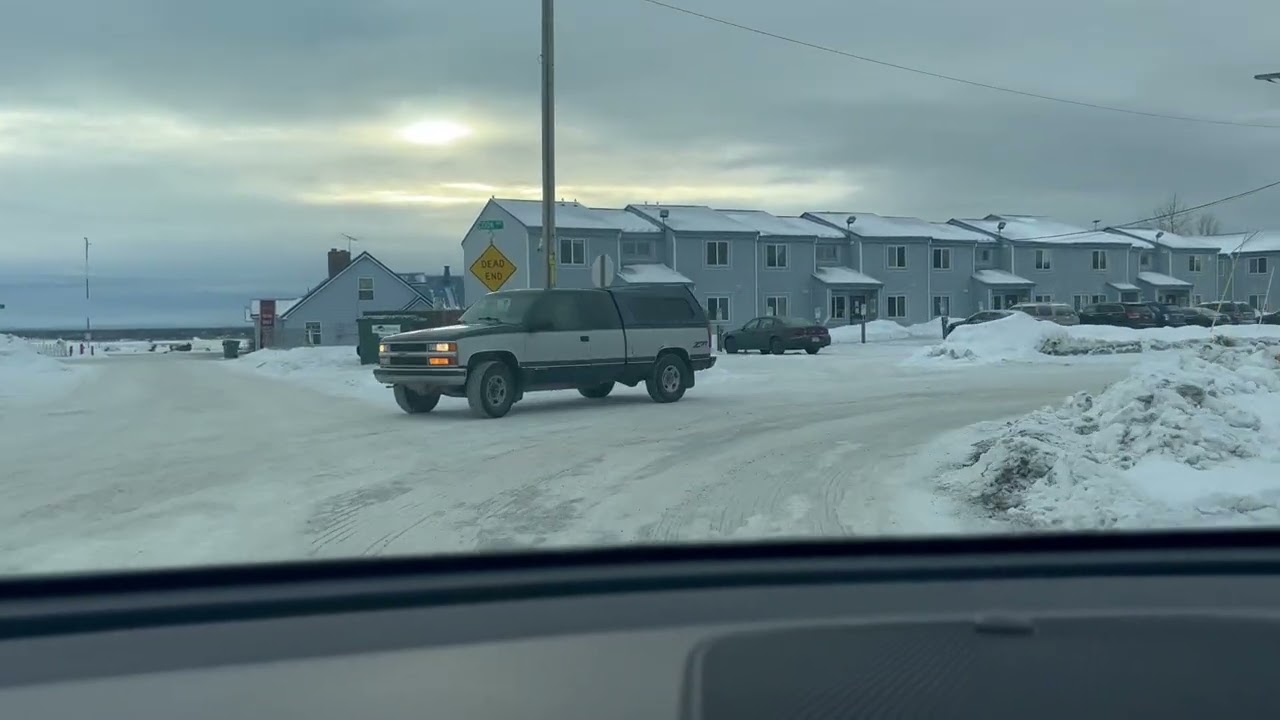 Driving from Soldotna to Kenai 