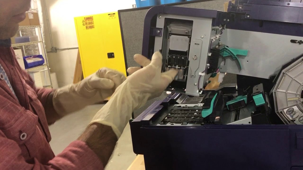 How to replace Printhead, Purge unit & Blade cleaner in Kiaro! - D - 111 - 120