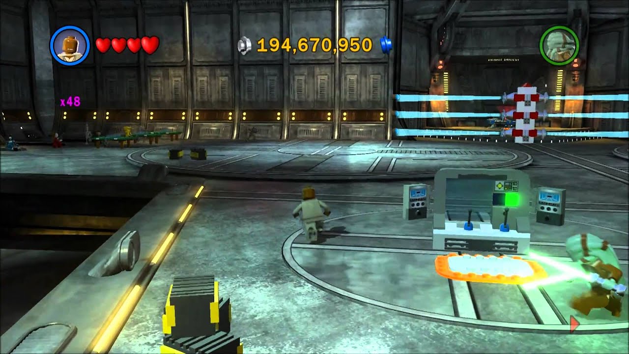 LEGO Star Wars III: The Clone Wars Hub Gameplay