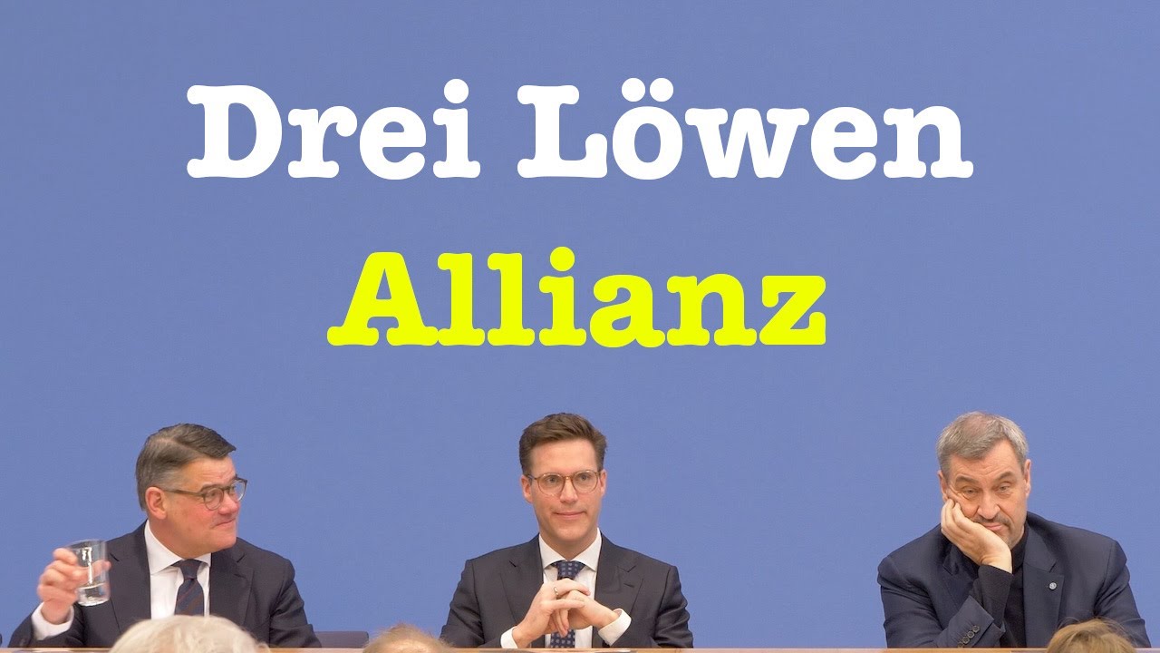 Markus Söder (CSU), Boris Rhein (CDU) & Co zur 