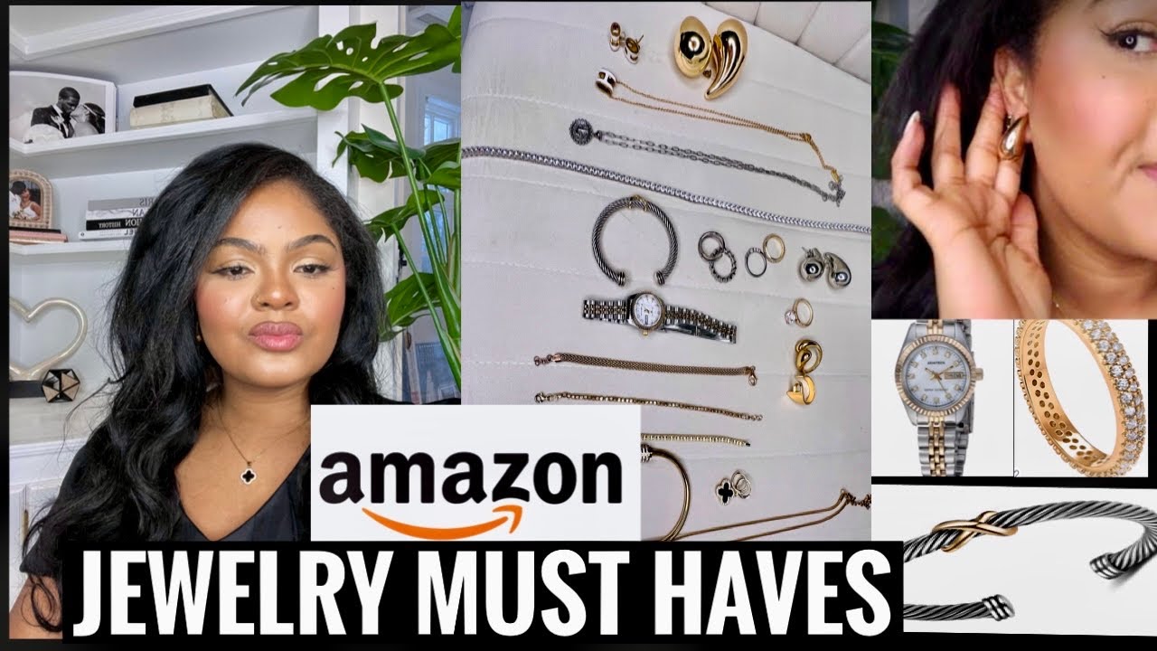 AMAZON JEWELRY MUST HAVES | NON TARNISH AFFORDABLE JEWELRY  //PENELOPE PALACE//