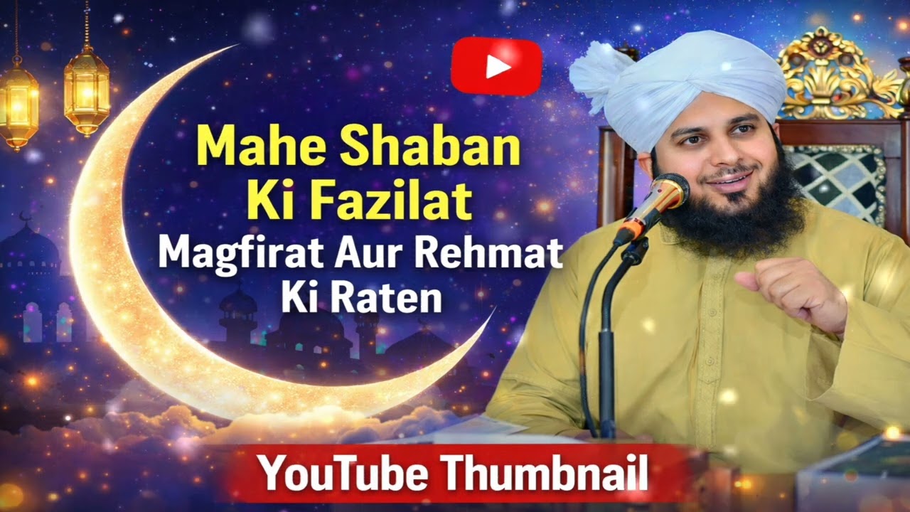 Mahe Shaban Ki Fazilat | Magfirat Aur Rehmat Ki Raten | Dil Ko Chhoo Jane Wala Bayan 