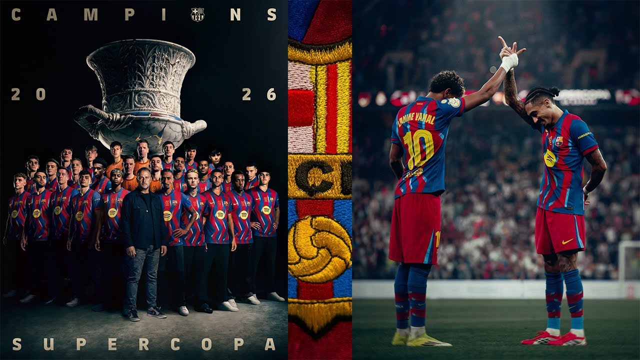 BARCELONA 3-2 REAL MADRID - SPANISH SUPER CUP FINAL