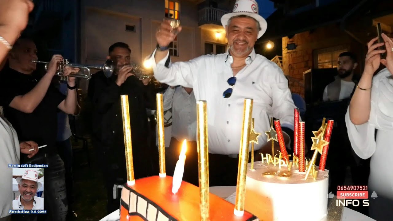 50Ti Rodjendan Martin Surdulica Uz orkestar Crne mambe 3Deo