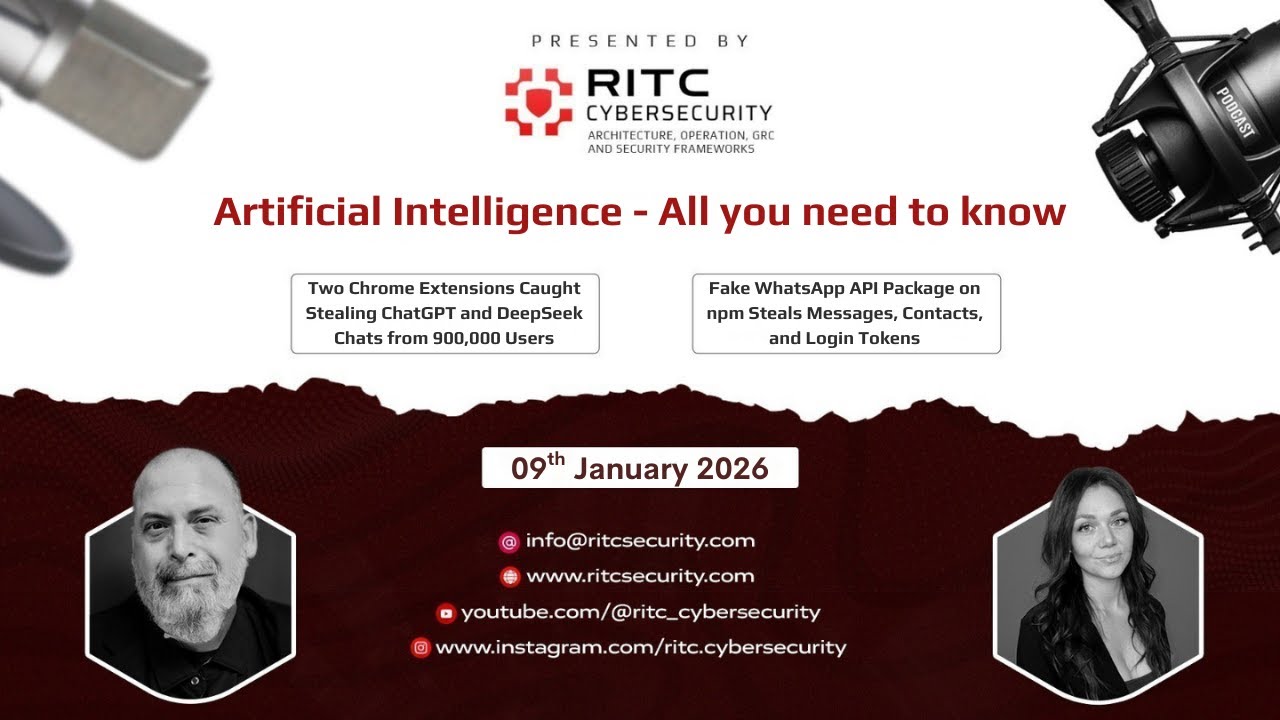 Dark Side of AI Adoption: ChatGPT Data Leaks & Malicious npm Packages | The Ciphered Reality Podcast