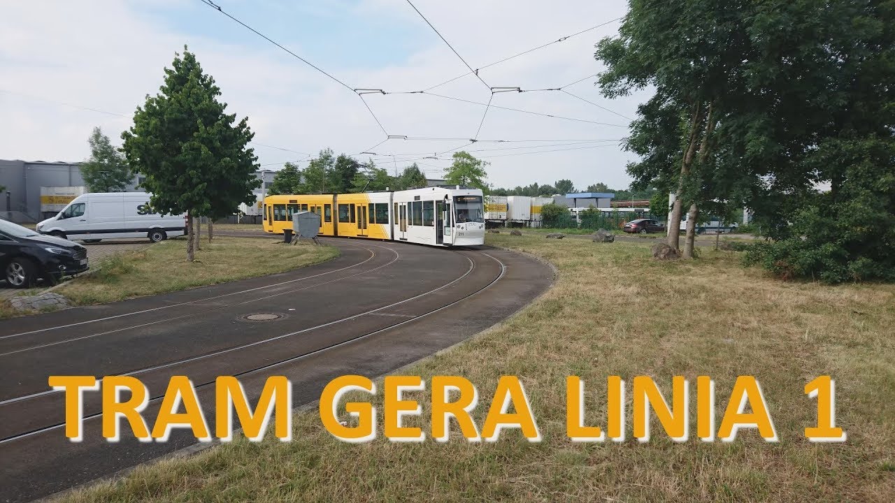 Tramwaje Gera. Linia 1.