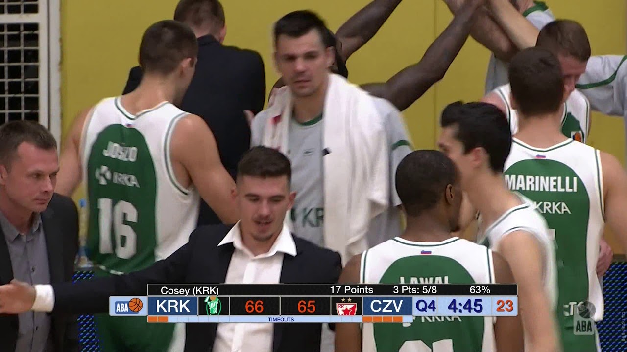 ABA Liga 2019/20 highlights, Round 3: Krka - Crvena zvezda mts (20.10.2019)