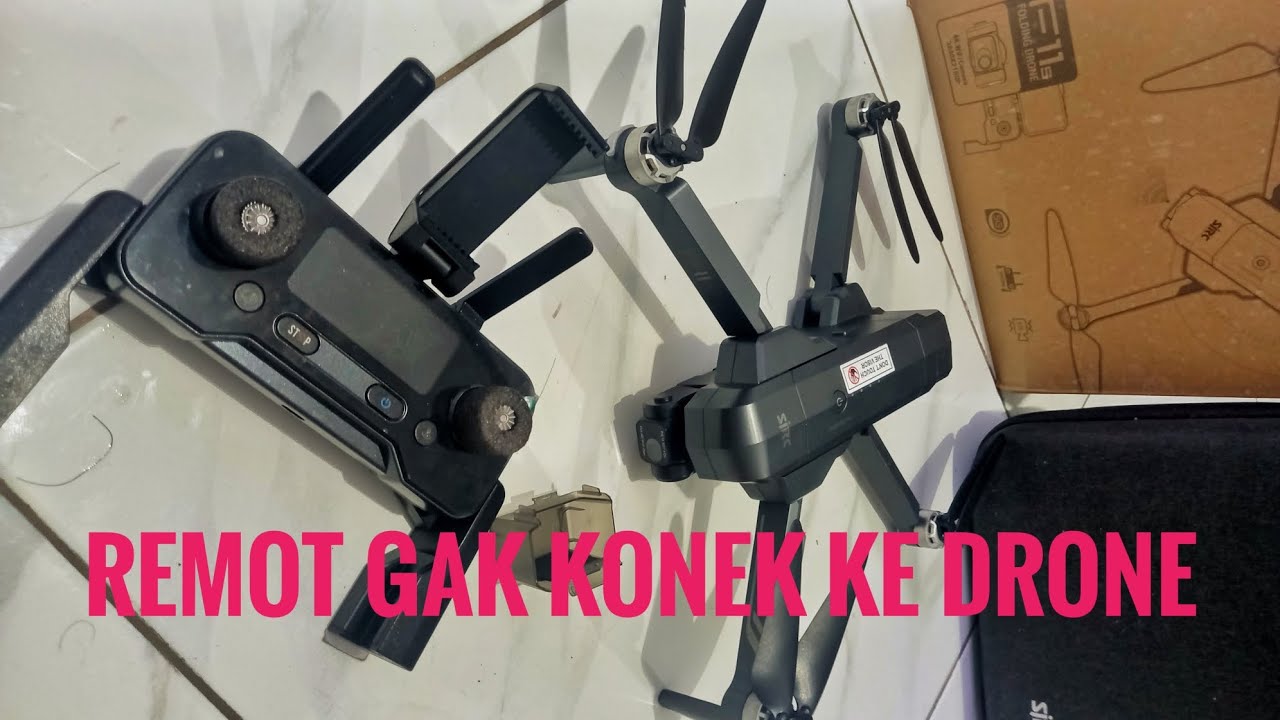 remot gak konek ke Drone ini cara perbaikinya. SJRC PRO 4K 3KM SERVICE SENDIRI