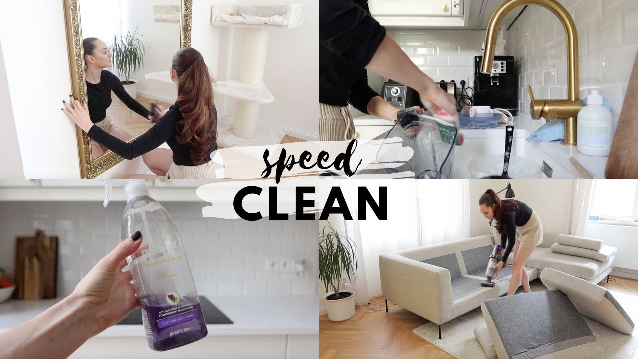 Pojďte se mnou uklízet! | Speed clean | Motivace a tipy na úklid