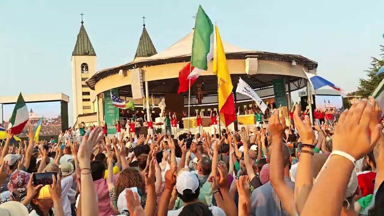 35 Festiwal Młodych w Medjugorie 2024 rozpoczęcie 1 sierpnia