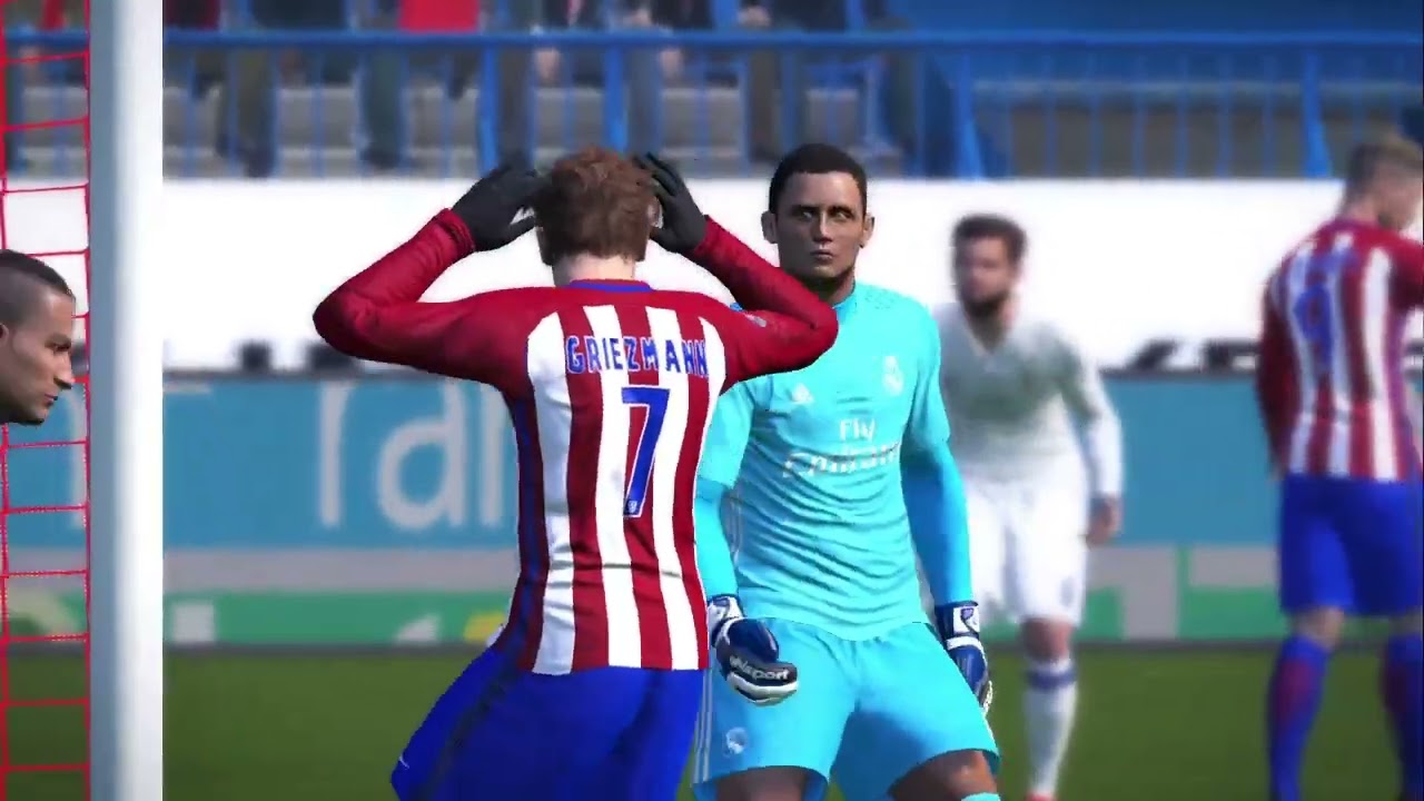 PC PES 2017 Smoke Patch 9.4 Atletico De Madrid Vs Real Madrid