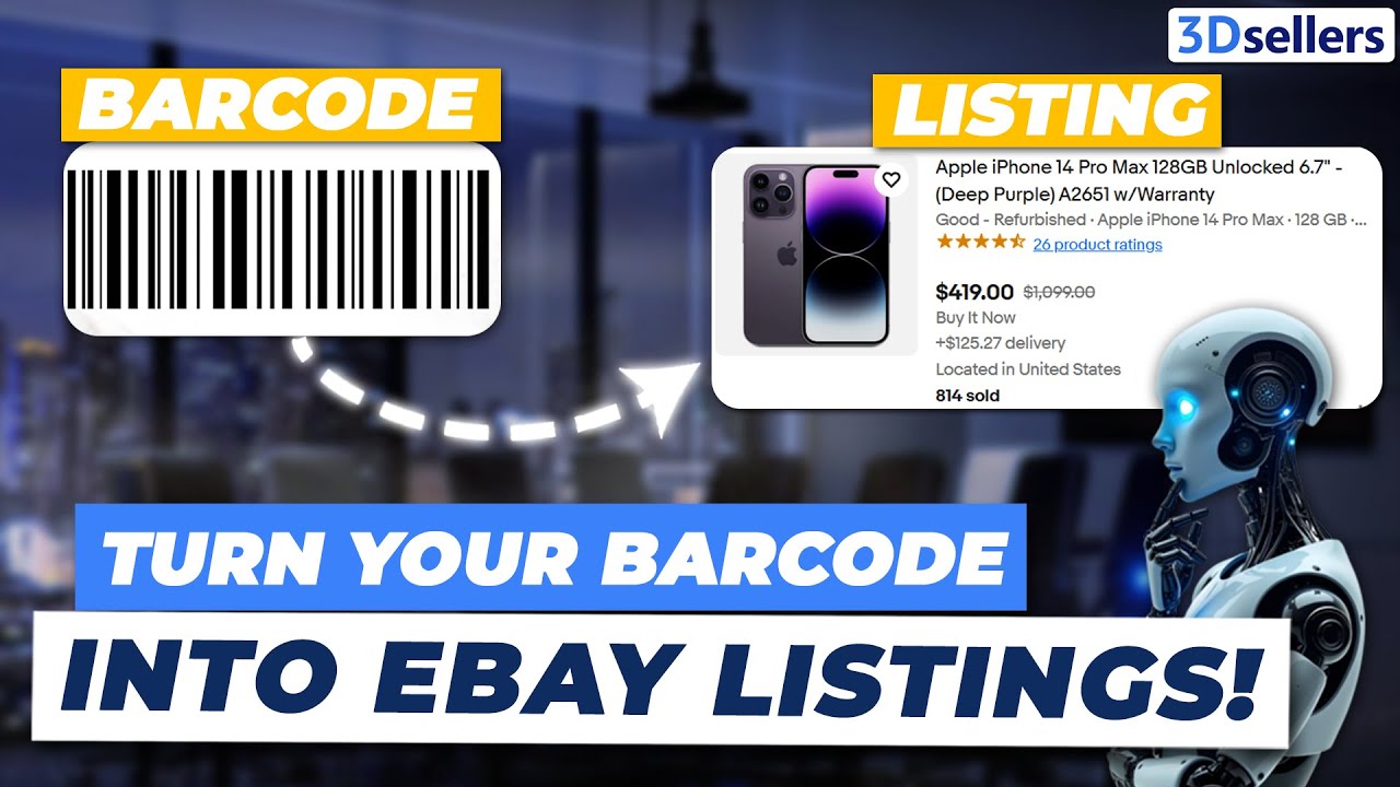 Turn Any Barcode Into a Ready-to-Sell eBay Listing (Fast)