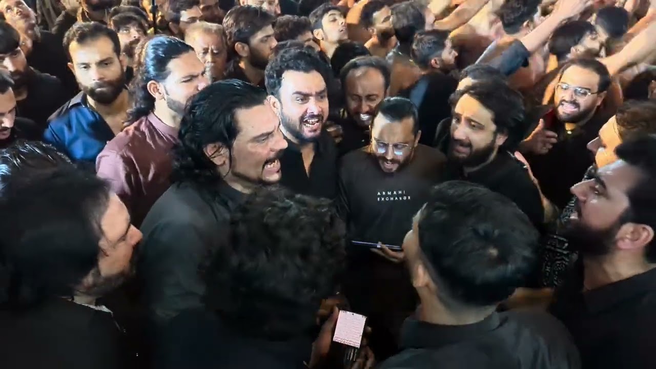 19 شعبان ماتمی سنگت انجمن عہد سادات سالار توصیف عابدی نوحہ خواں علی رضا نوشی 