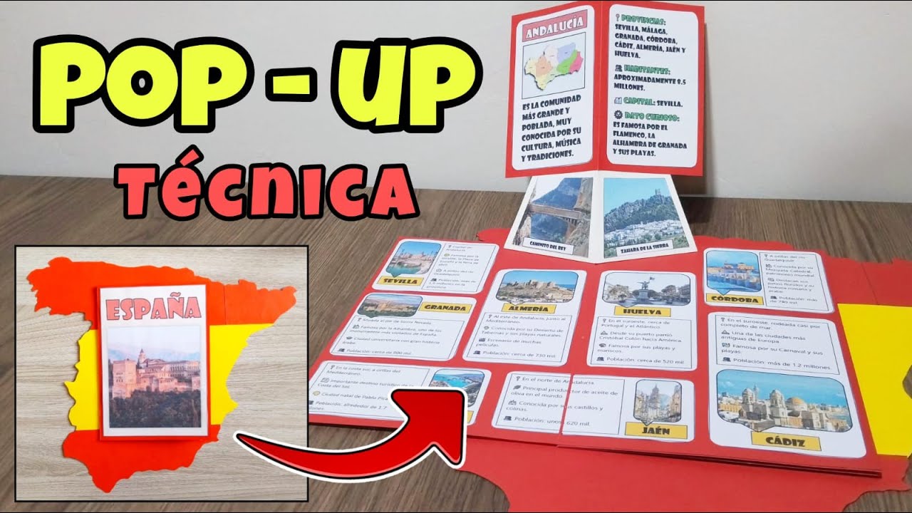 Técnica POP - UP para Tareas y Exposiciones