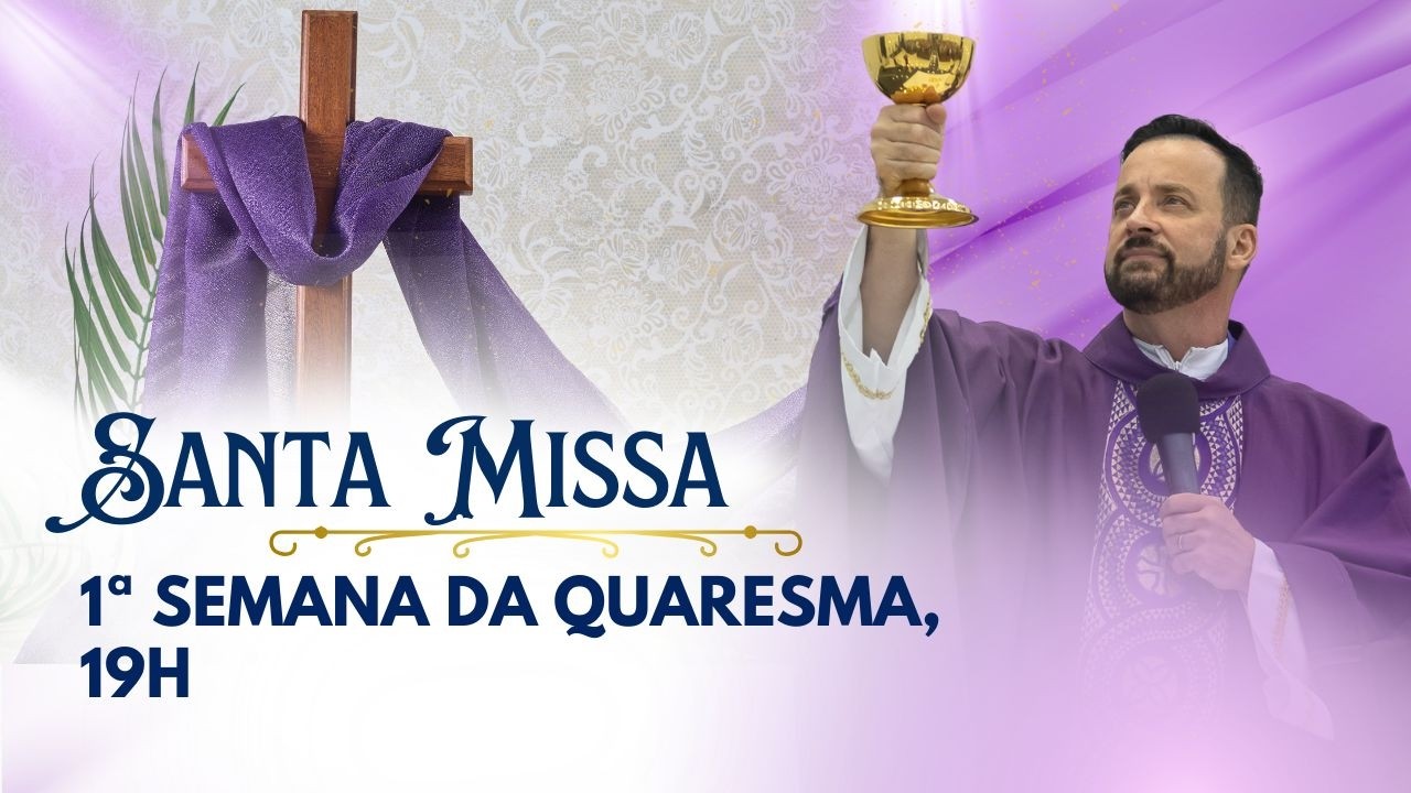 Santa Missa com Frei Rinaldo | Igreja São Peregrino | 24/02/26 às 19h