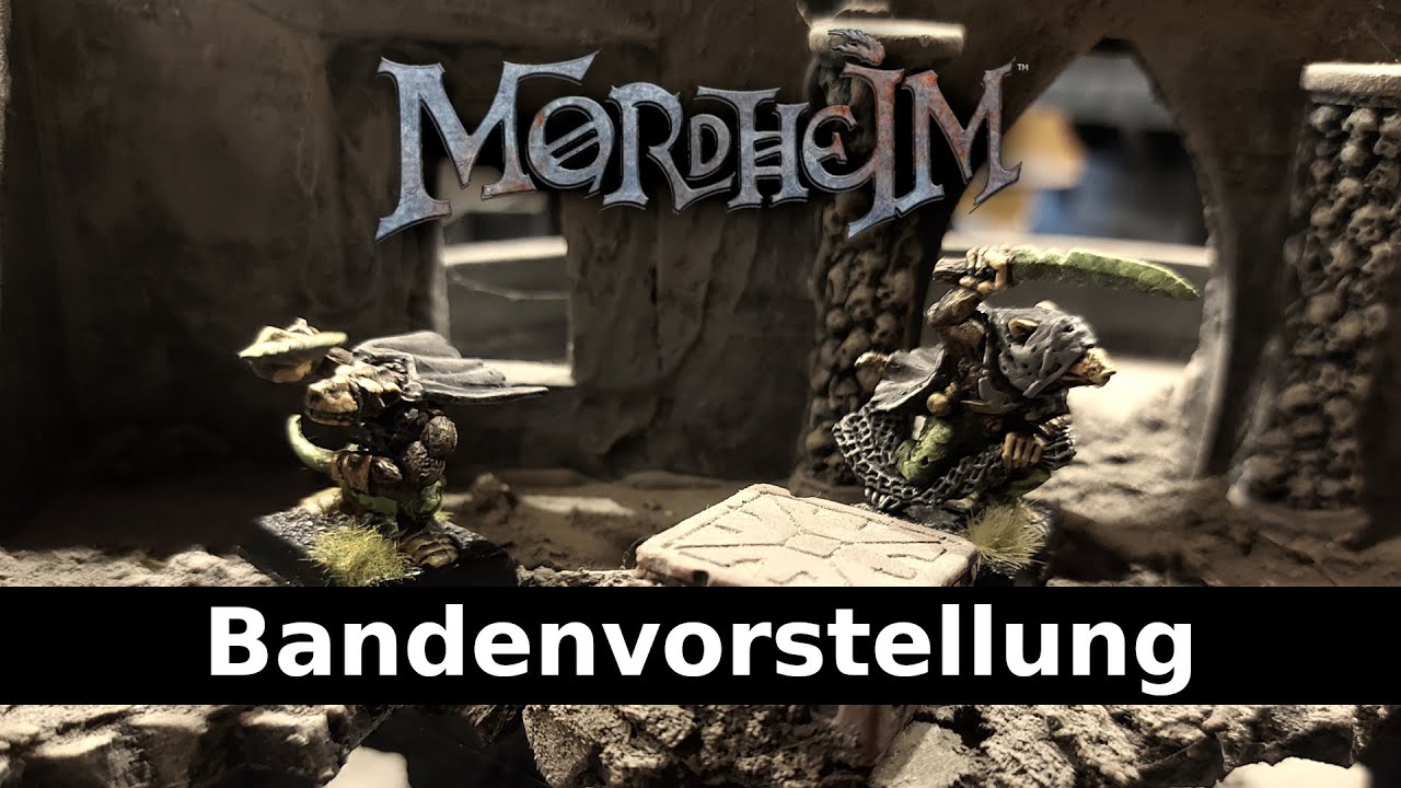 Skaven Bandenvorstellung - Mortheim Tabletop Kampagne 1
